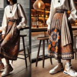 Inspirasi Outfit untuk Memadukan Motif Etnik dengan Modern (1)