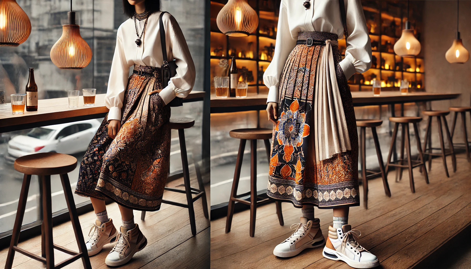 Inspirasi Outfit untuk Memadukan Motif Etnik dengan Modern